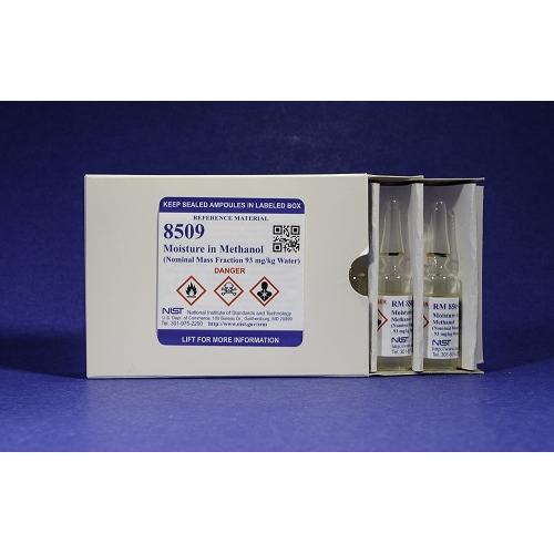 NIST, 8509, Moisture in Methanol, 5x5mL