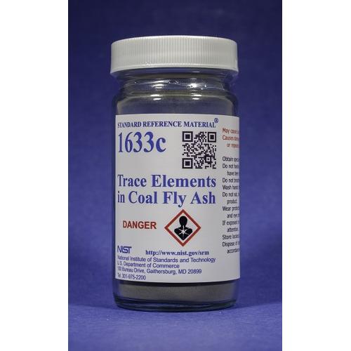 NIST, 1633c, Trace Elements in Coal Fly Ash, 75g