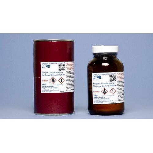 NIST, 2790, Inorganic Constituents in Hardwood Biomass Material, 2x30g
