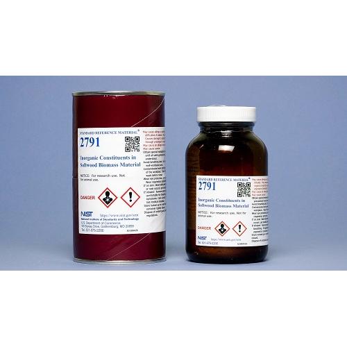 NIST, 2791, Inorganic Constituents in Softwood Biomass Material, 2x30g