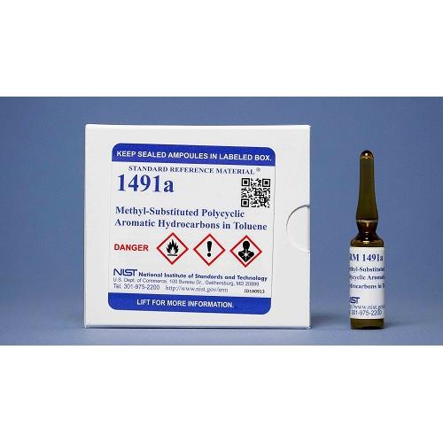 NIST, 1491a, Methyl-Substituted Polycyclic Aromatic Hydrocarbons in Toluene, 5x1.2mL