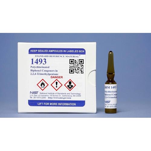 NIST, 1493, Polychlorinated Biphenyl Congeners in 2,2,4-Trimethylpentane, 5x1.2mL