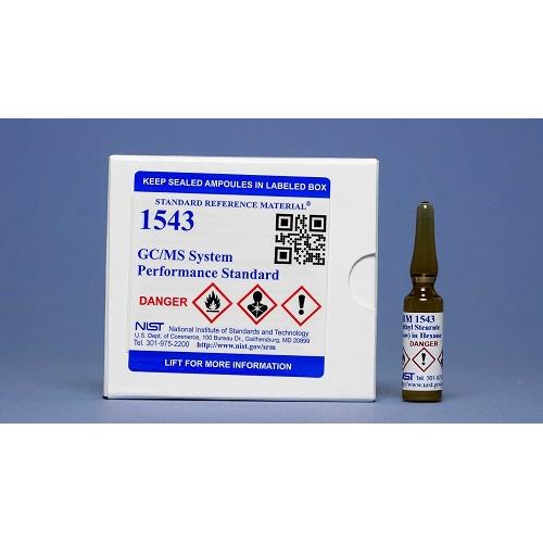 NIST, 1543, GC/MS System Performance Standard, 4x1mL