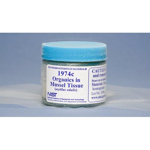 NIST, 1974c, Organics in Mussel Tissue (Mytilus edulis), 5x10g