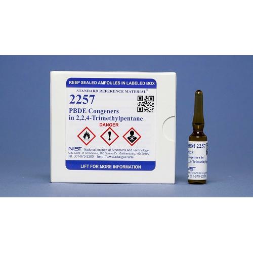 NIST, 2257, PBDE Congeners in 2,2,4-Trimethylpentane, 5x1.2mL
