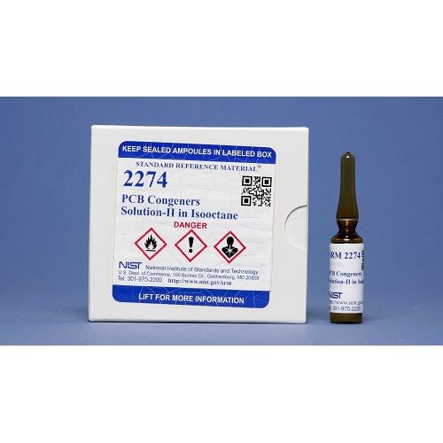 NIST, 2274, PCB Congeners in 2,2,4-Trimethylpentane, 5x1.2mL