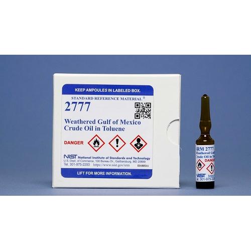 NIST, 2777, Weathered Gulf of Mexico Crude Oil in Toluene, 5x1.2mL