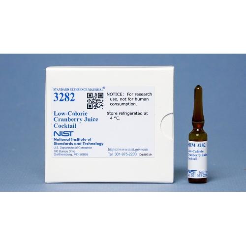 NIST, 3282, Low-Calorie Cranberry Juice Cocktail, 5x1.2mL