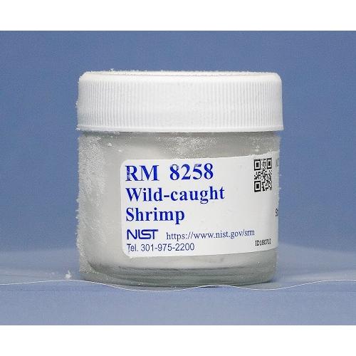 NIST, 8258, Wild-caught Shrimp 2 jars, 6g to, 8g