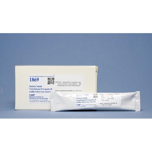 NIST, 1869, Infant/Adult Nutritional Formula II (milk/whey/soy-based) 10pouches x 10g, each