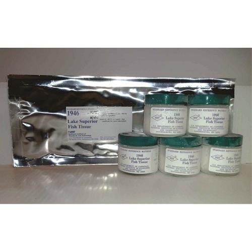 NIST, 1946, Lake Superior Fish Tissue, 5x7-9grams