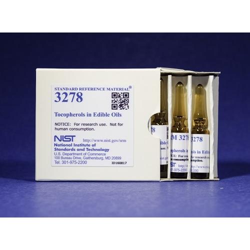 NIST, 3278, Tocopherols in Edible Oils, 5x1mL
