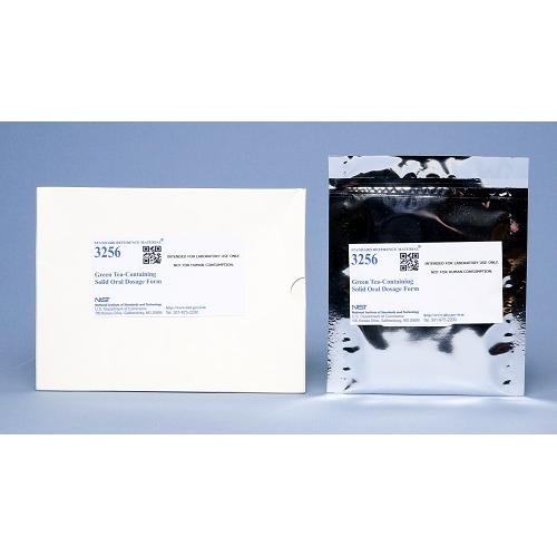 NIST, 3256, Green Tea-Containing Solid Oral Dosage Form, 5x2.5g