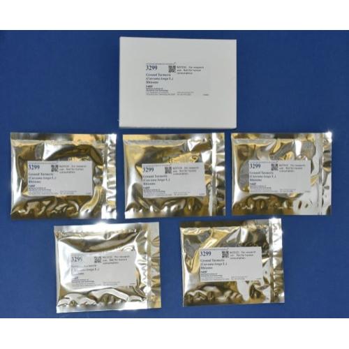 NIST, 3299, Ground Turmeric (Curcuma longa L.) Rhizome, 5x3g