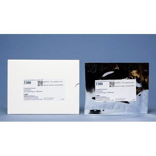 NIST, 3300, Curcumin Extract of Turmeric (Curcuma longa L.) Rhizome, 5x1g