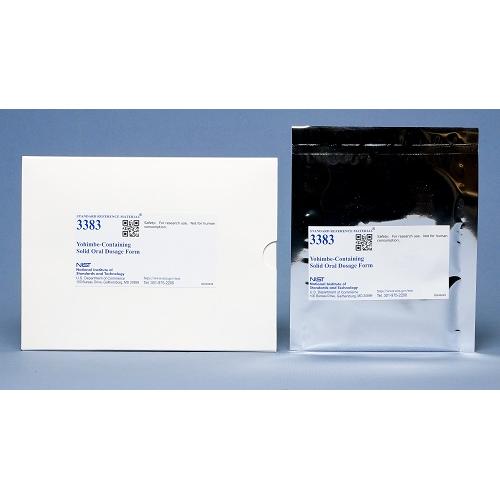 NIST, 3383, Yohimbe-Containing Solid Oral Dosage Form, 5x1.1g