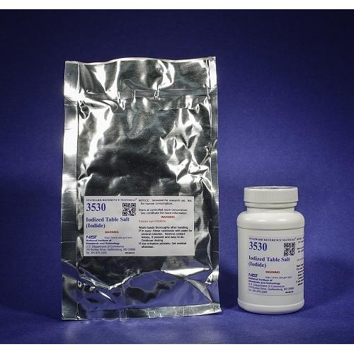 NIST, 3530, Iodized Table Salt (Iodide), 1x200g