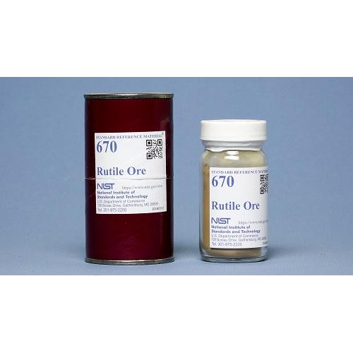 NIST, 670, Rutile Ore, 90g