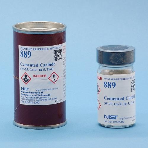 NIST, 889, Cemented Carbide (W-75,Co-9,Ta-5,Ti-4), 100g