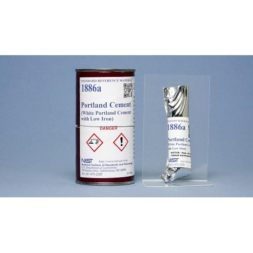 NIST, 1886a, Portland Cement (White Portland Cement with Low Iron), 4x5g