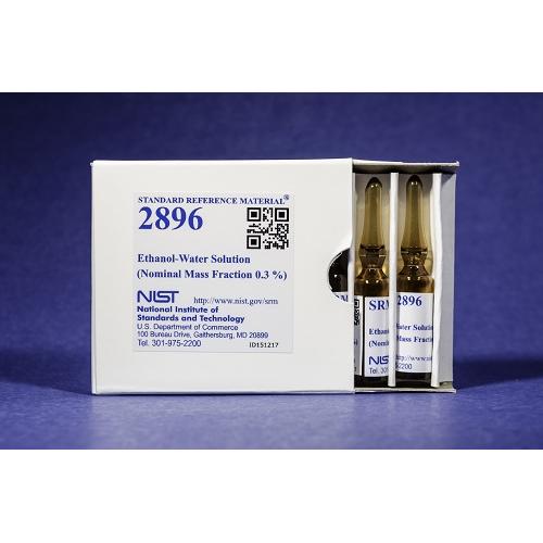 NIST, 2896, Ethanol-Water Solution (Nominal Mass Fraction 0.3 %), 5x1.2mL