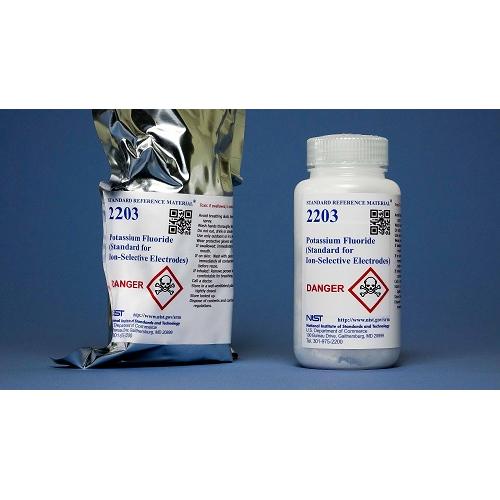 NIST, 2203, Potassium Fluoride (Standard for Ion-Selective Electrodes), 125g