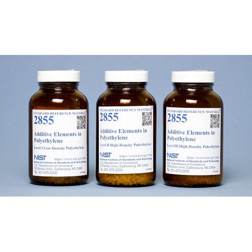 NIST, 2855, Additive Elements in Polyethylene 3Levels, 80g, each
