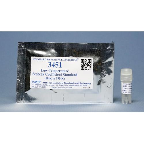 NIST, 3451, Low-Temperature Seebeck Coefficient Standard, bar