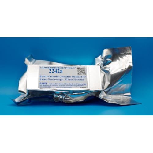 NIST, 2242a, Relative Intensity Correction Standard for Raman Spectroscopy: 532 nm Excitation, each