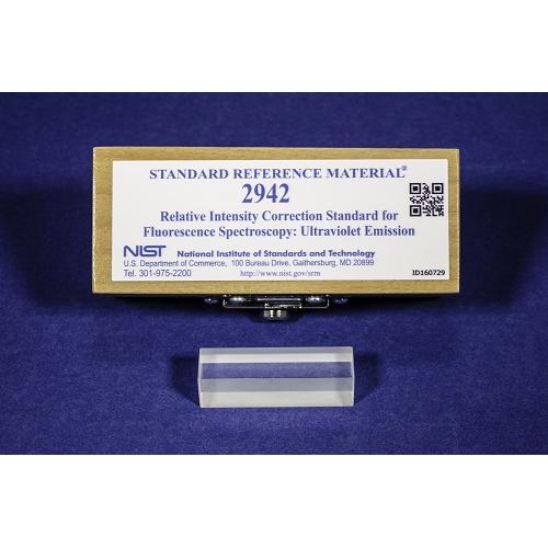 NIST, 2942, Relative Intensity Correction Standard for Fluorescence Spectroscopy: Ultraviolet Emission, each
