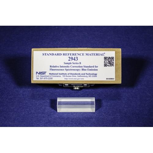 NIST, 2943, Relative Intensity Correction Standard for Fluorescence Spectroscopy: Blue Emission, each