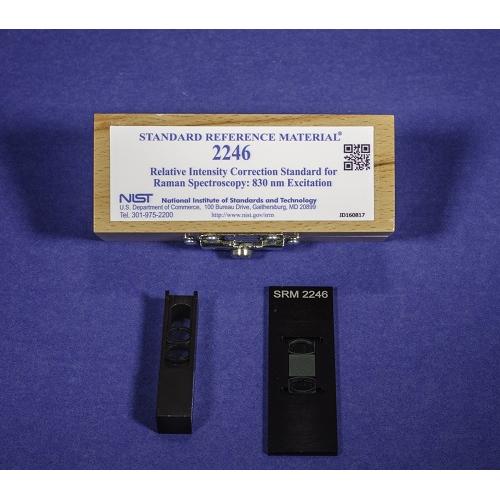 NIST, 2246, Relative Intensity Correction Standard for Raman Spectroscopy: 830 nm Excitation, each