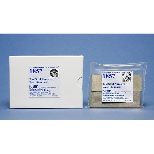 NIST, 1857, Tool Steel for Abrasive Wear Standard, 2blocks