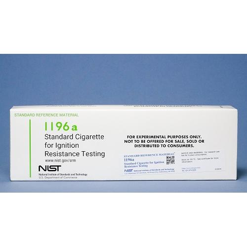 NIST, 1196a, Standard Cigarette for Ignition Resistance Testing (400 cigarettes), 2cartons