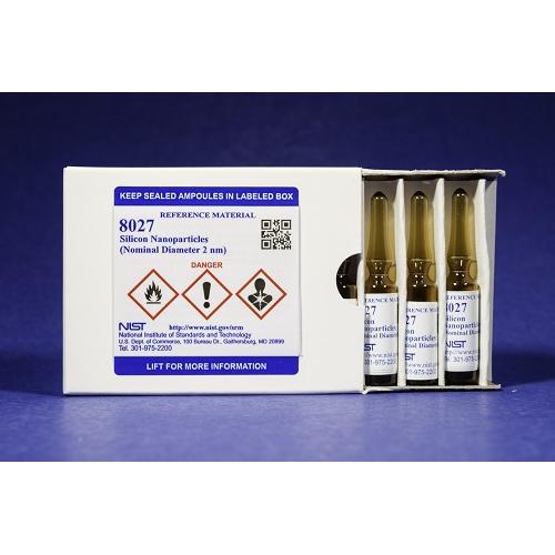 NIST, 8027, Silicon Nanoparticles (Nominal Diameter 2 nm), 5x1mL