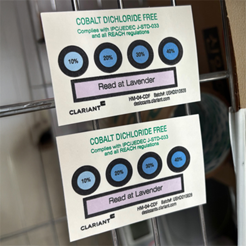Clariant, Humidity Indicator Card / 습도 지시 카드(4spots: 10%, 20%, 30%, 40%) 100Pcs.