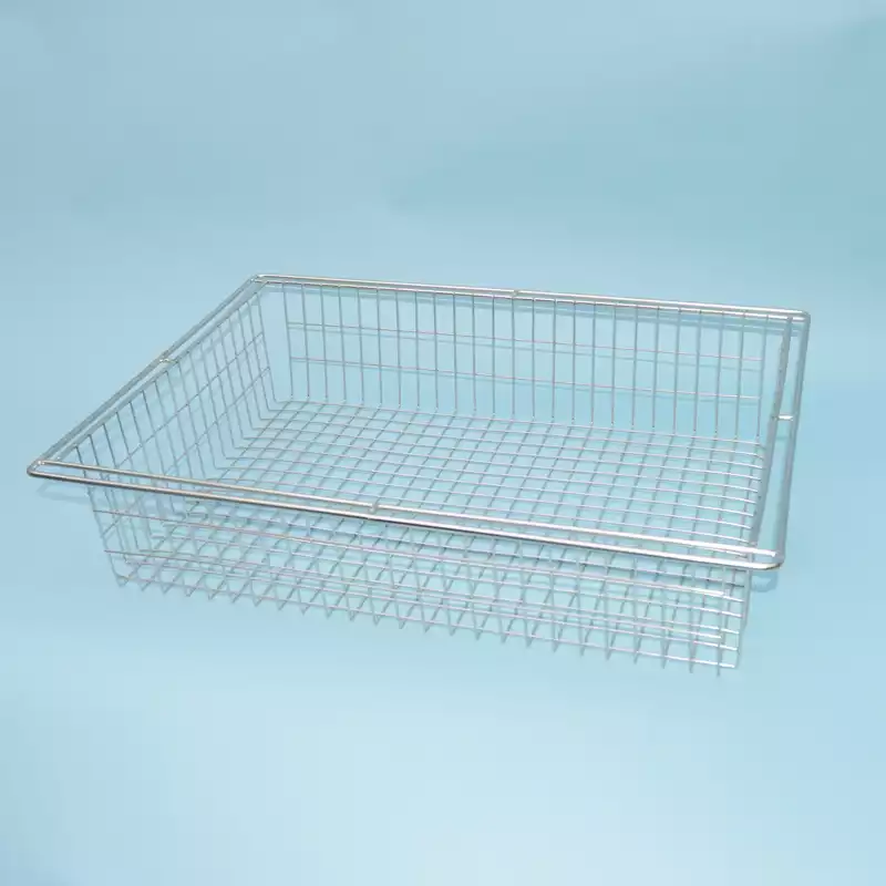 Stainless Steel Wire Basket, Square / 스테인레스직사각바스켓