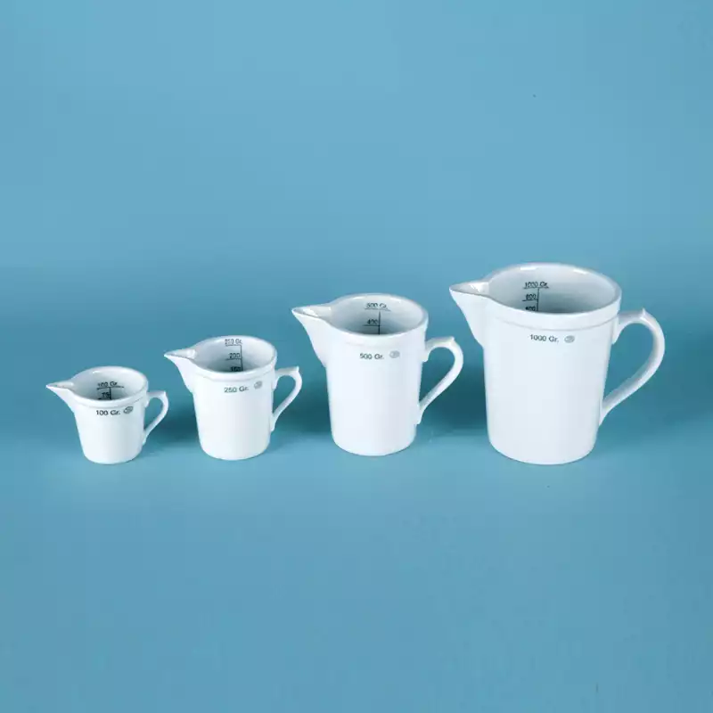 Porcelain Beaker with Handle / 자제핸들비이커