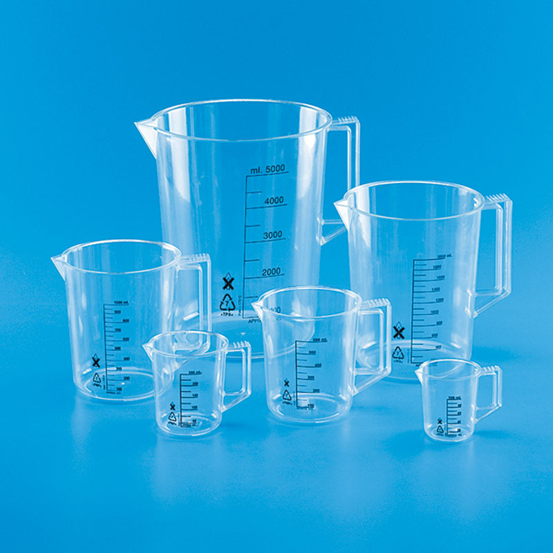 PMP Beaker with Handle / PMP투명플라스틱핸들비이커