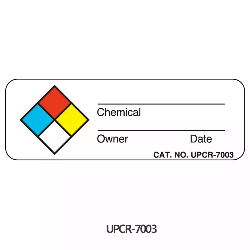 Chemical Hazard Label / 케미컬라벨테이프