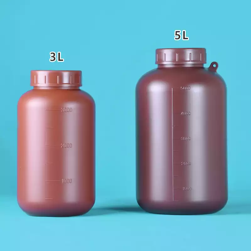 Amber Large Capacity Bottle, HDPE / 갈색PE대용량광구병