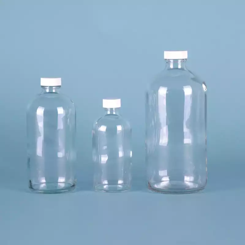 Glass Narrow Neck Bottle / 세구병, with F217 Foam Lined