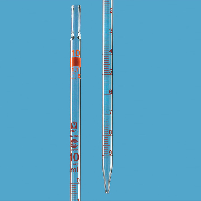 Graduated Pipet, Total Delivery, Type 3 / 메스 전량피펫, Class AS + Batch 보증서