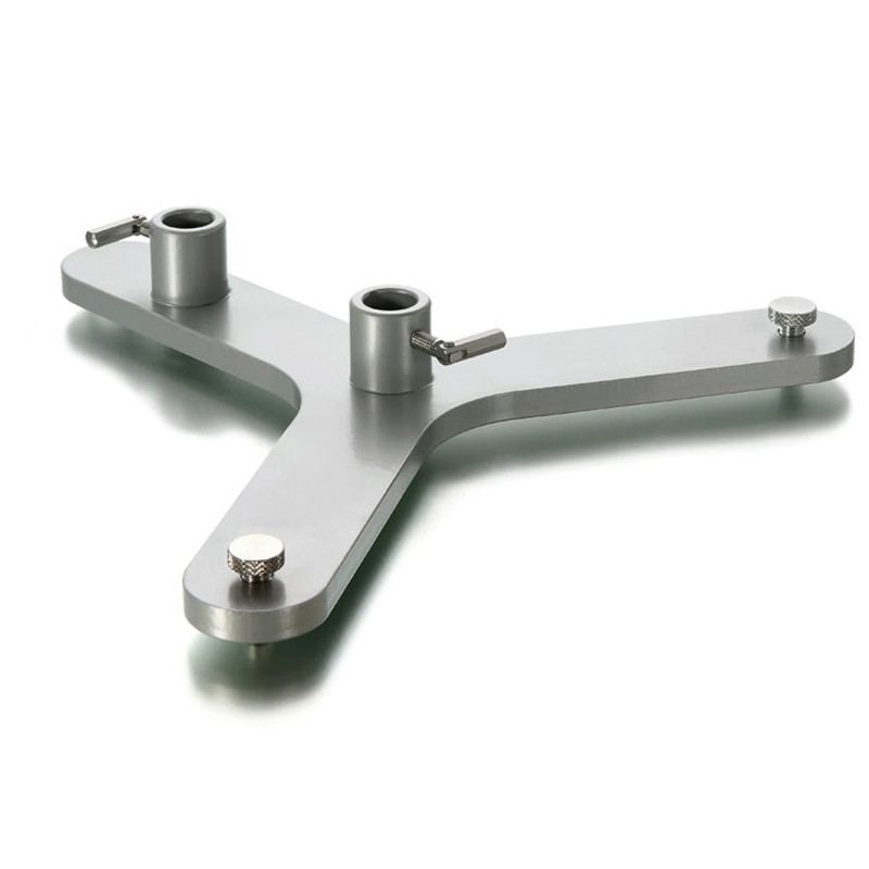 Retort Stand Base Only,/ Tripod Stand / 철재3각스탠드, Up to Ø16 mm×2개, Rod 별매