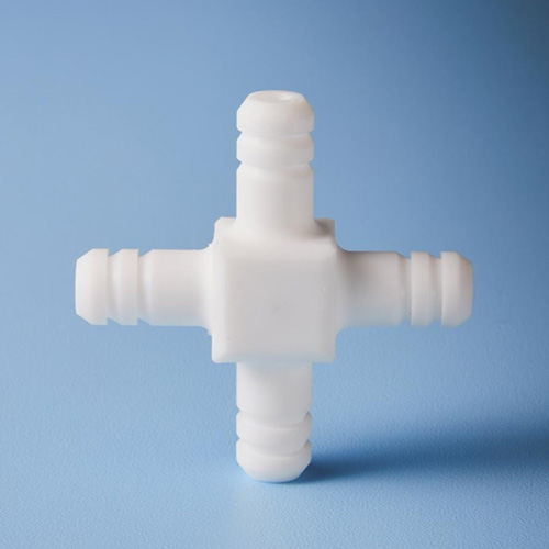 PTFE 4 Way-Type Connector / PTFE 테프론 십자형 연결관