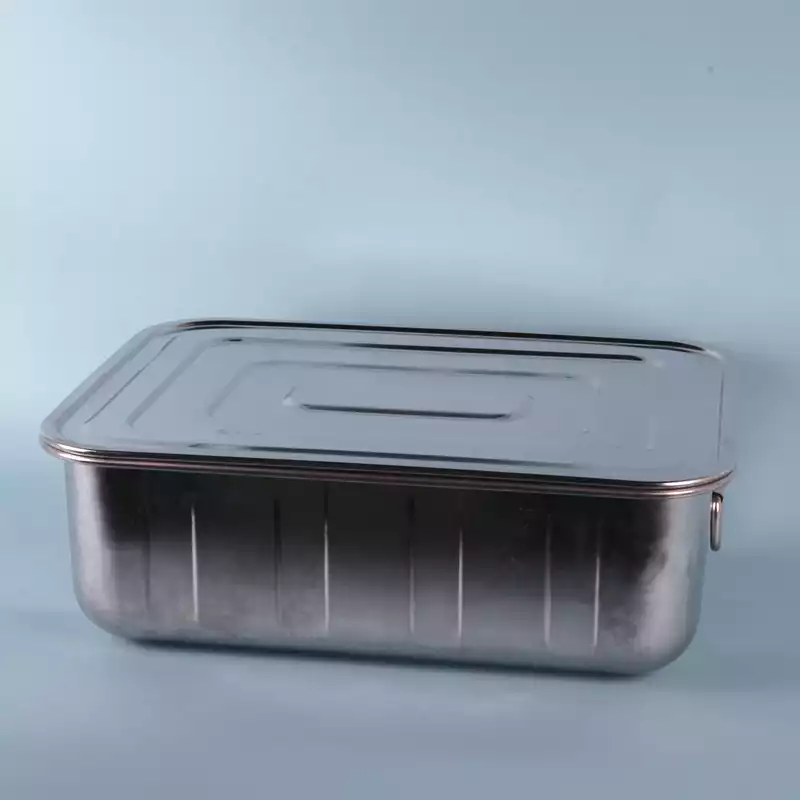 Square Stainless Steel Container / 사각스테인레스용기