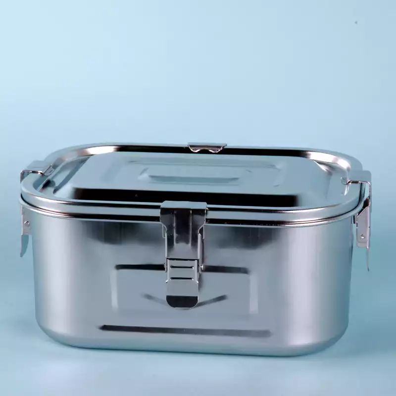 Square Stainless Steel Container / 사각스테인레스용기