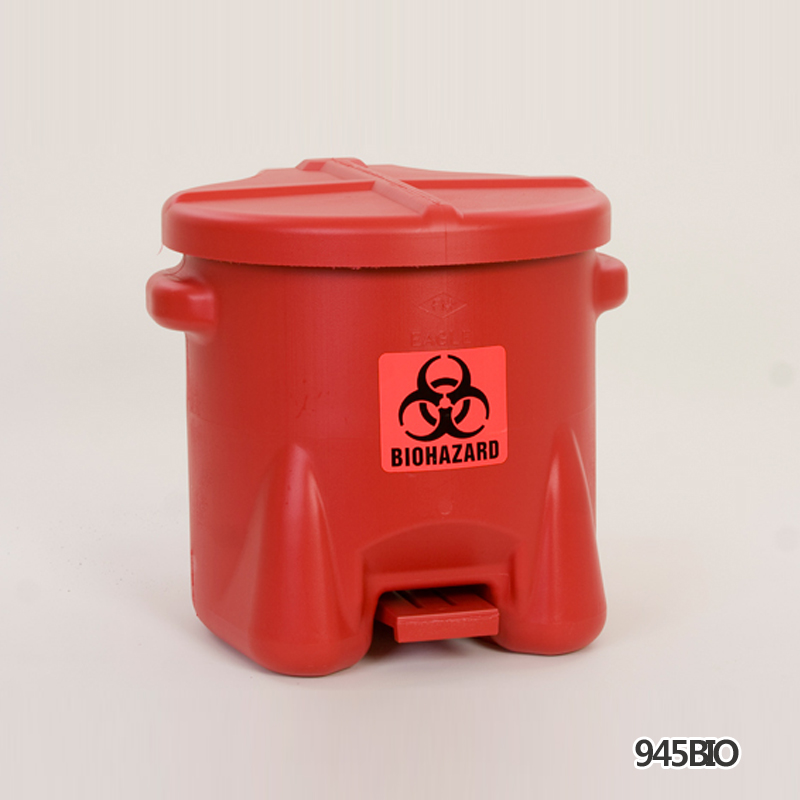 Safety Biohazardous Waste Can / 바이오하자드안전폐액통