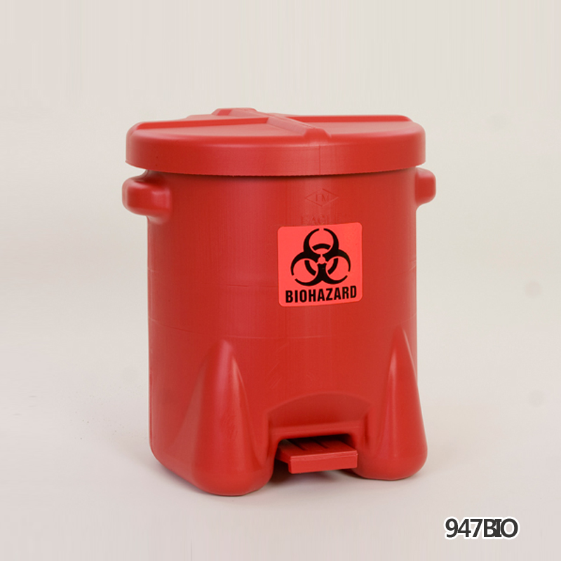 Safety Biohazardous Waste Can / 바이오하자드안전폐액통