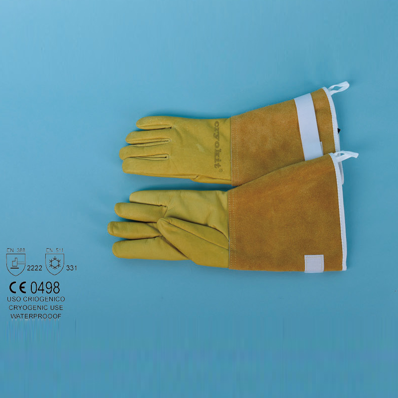 Leather Cryo Glove / 초저온용가죽장갑 / 액화질소용가죽장갑